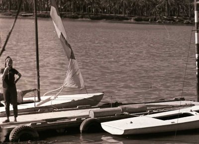 Louise McNair in Basrah, Iraq