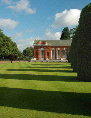 Orangery with shadows