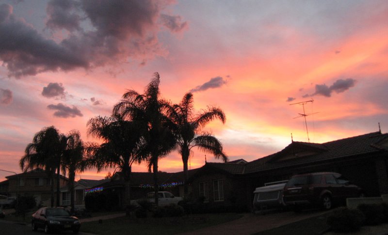 tonights summer sunset
