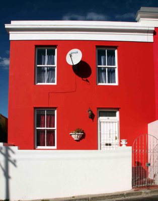 Red and White 2, Bo-Kaap, Cape Town