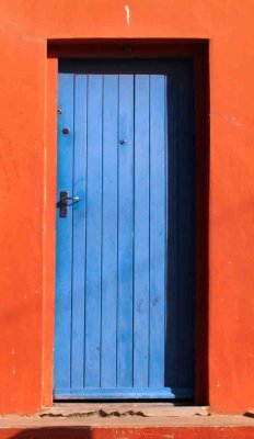 Blue door, Bo-Kaap, Cape Town