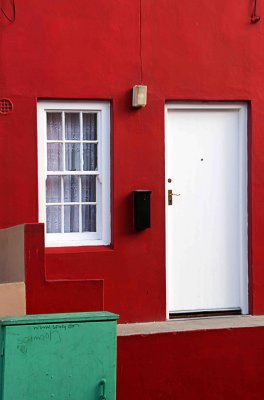 Red and White House, Bo-Kaap, Cape Town