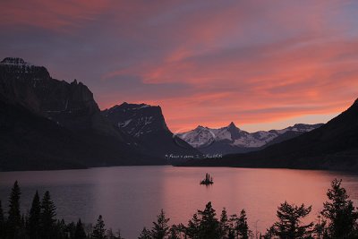 Wild Goose Sunsets - GNP Summer 2008