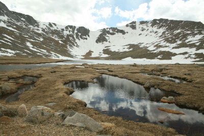 June at Summit Lake, 12830 ft