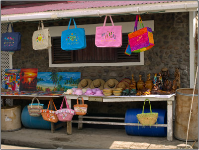 Souvenirs in Anse La Raye