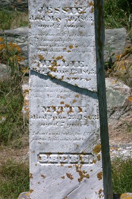 Beebe Cemetery, Main Monument