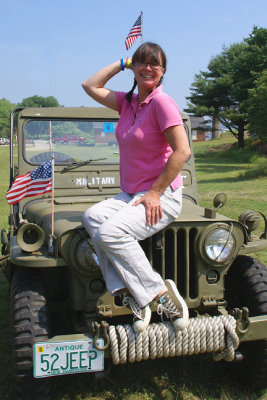 Jenny Rosenson, Mrs. Fort Stark 2008Jeep supplied by Alex Kennedy