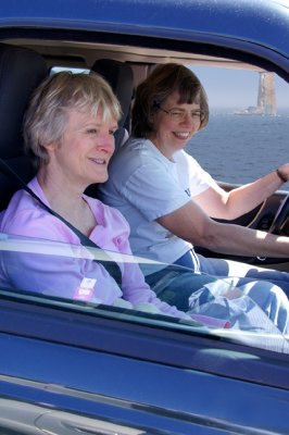 Joan Hammond and Carol White, aka Thelma and Louise