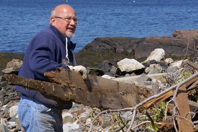 Sam Page piling boards