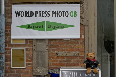 At the World Press Photo 2008 exhibition