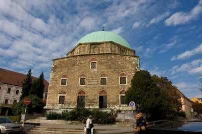 The mosque of Gzi Kszim Pasha in Pcs