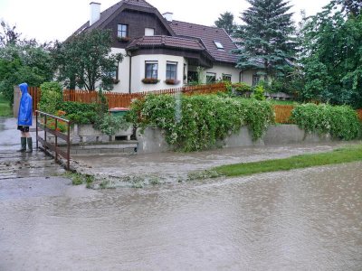 Hochwasser in Ofenbach, 11. Juni 2008