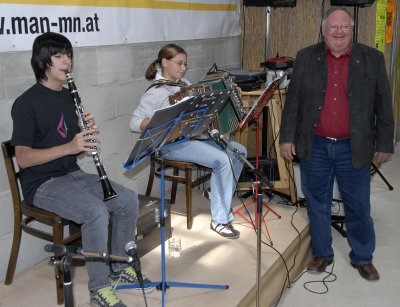 Harald Frühwirth mit Stefanie Bascha und Florian Wistermayer