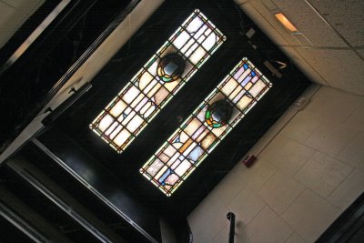 Stained Glass Doors in Water Co