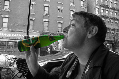 Enjoying a Cold One2