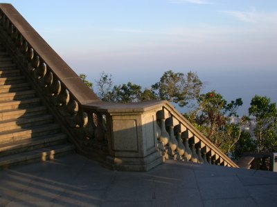 Stairways to Christ the Redeemer, on the Corcovado