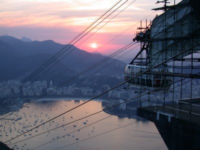 View of Botafogo, from the Sugar Loaf