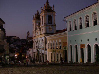 Largo do Pelourinho, in the evening
