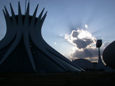 The Metropolitan Cathedral by Oscar Niemeyer