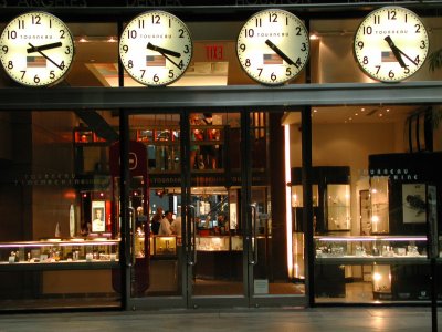 The Tourneau Time Machine Emporium, on the 57th street