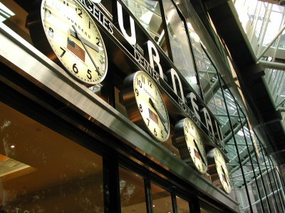 The Tourneau Time Machine Emporium, on the 57th street
