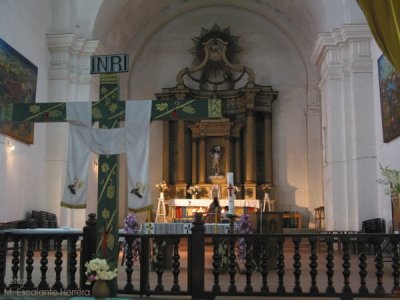 Detalles del Altar Mayor de la Iglesia