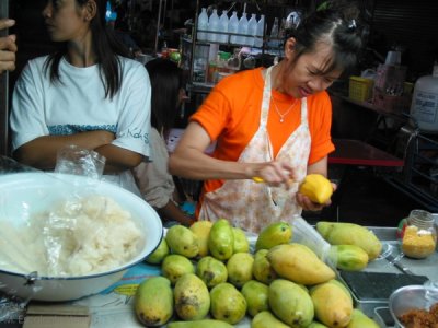 Mango y Arroz Dulce