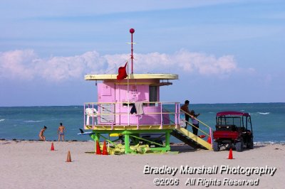 Lifeguard Stand - South Beach - 10th Street