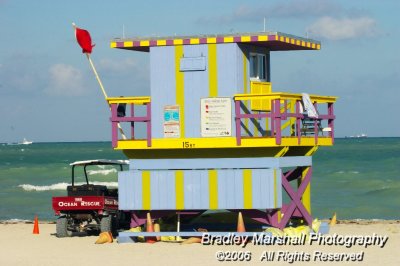 Lifeguard Stand - South Beach - 15th Street