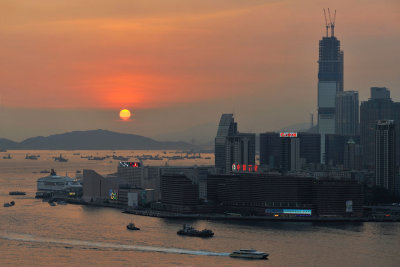 Sunset at Tsim Sha Tsui