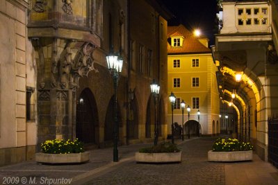 Night Alleys in Prague