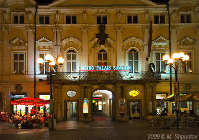 Prague, Casino Palais Savarin
