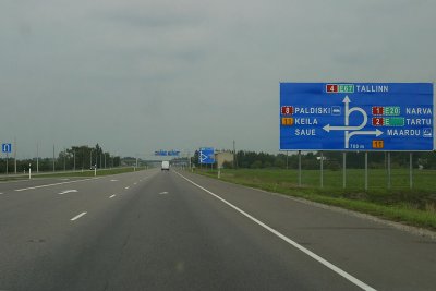 On the way to Tallinn