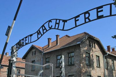 day 10: Auschwitz I, Work makes one free.