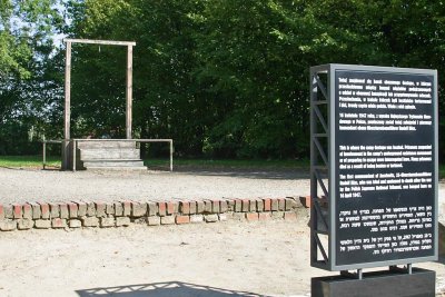 Auschwitz I, after being tried and sentenced to death by the Polish Supreme National Tribunal, Rudolf Hss was hanged here.