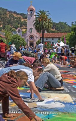 Italian Street Painting 2008