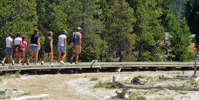 Yellowstone Hikers