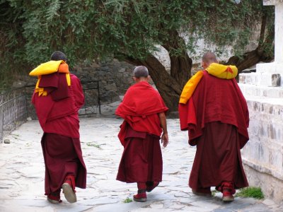Monks, Tashilhunpo Monastery
