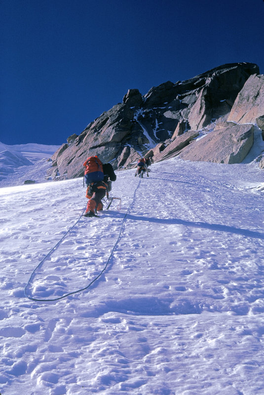 Frendo top of arete