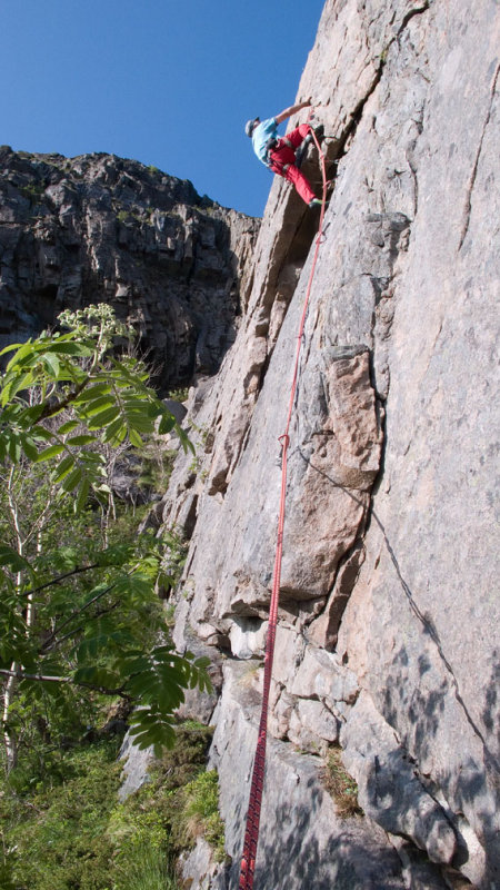 New Sport route near Henningsvaer