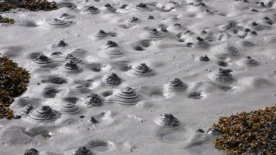 Pyramids on the beach