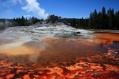 Old Faithful Geyser Basin