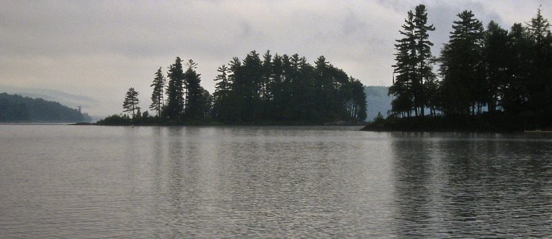 rainy morning at the north end islands