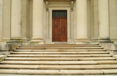 columns and doorway