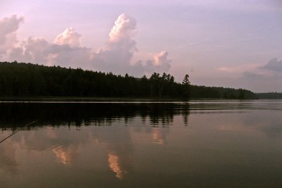 late evening sky