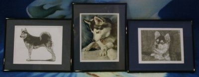 Artist Prints 8 x 10 - Raffle/Auction (group pic of all three)