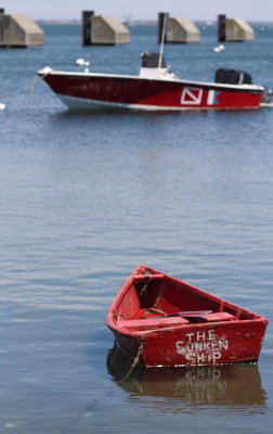 Sunken Ship- Nantucket Harbor