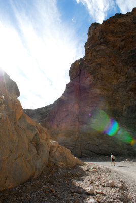 In Titus Canyon