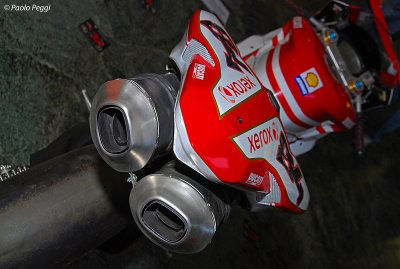 Michel Fabrizio's Ducati SBK 1198, Rear