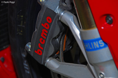 Michel Fabrizios Ducati SBK 1198 : Monobloc Brakes